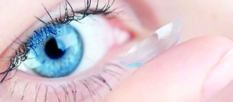 Optiker Kontaktlinsen